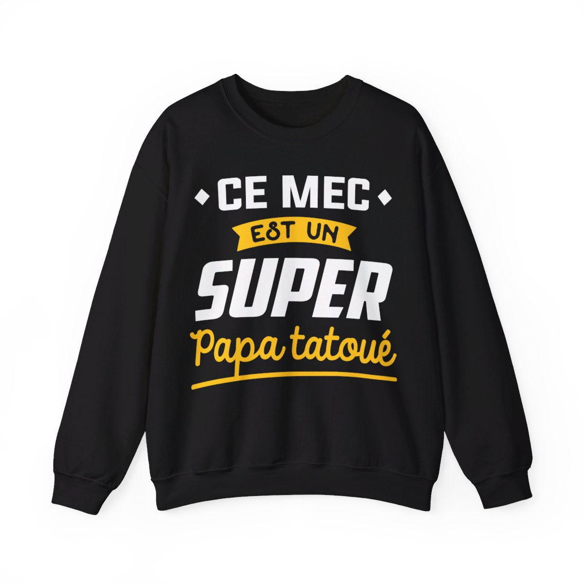 Ce mec est un super papa tatoué