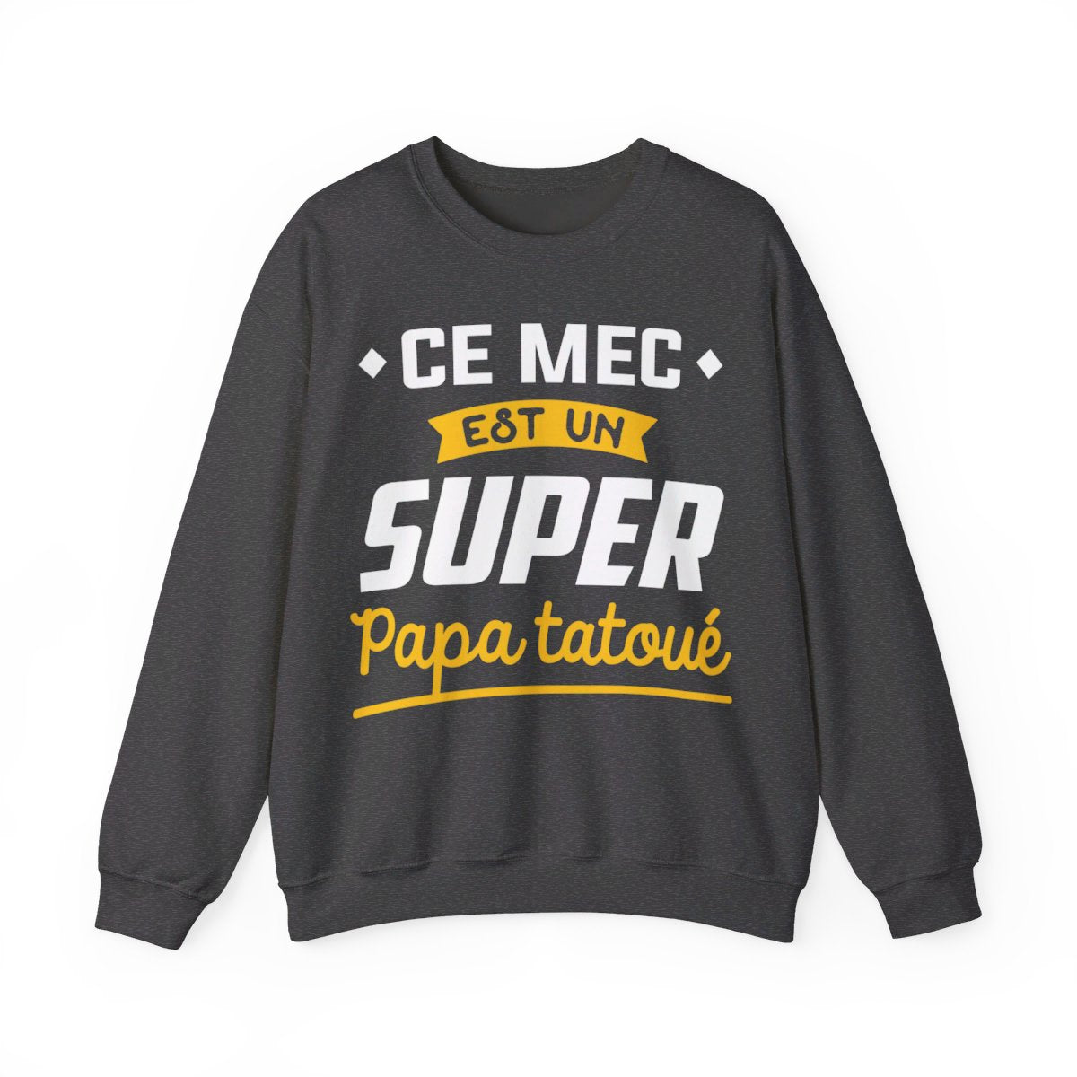 Ce mec est un super papa tatoué