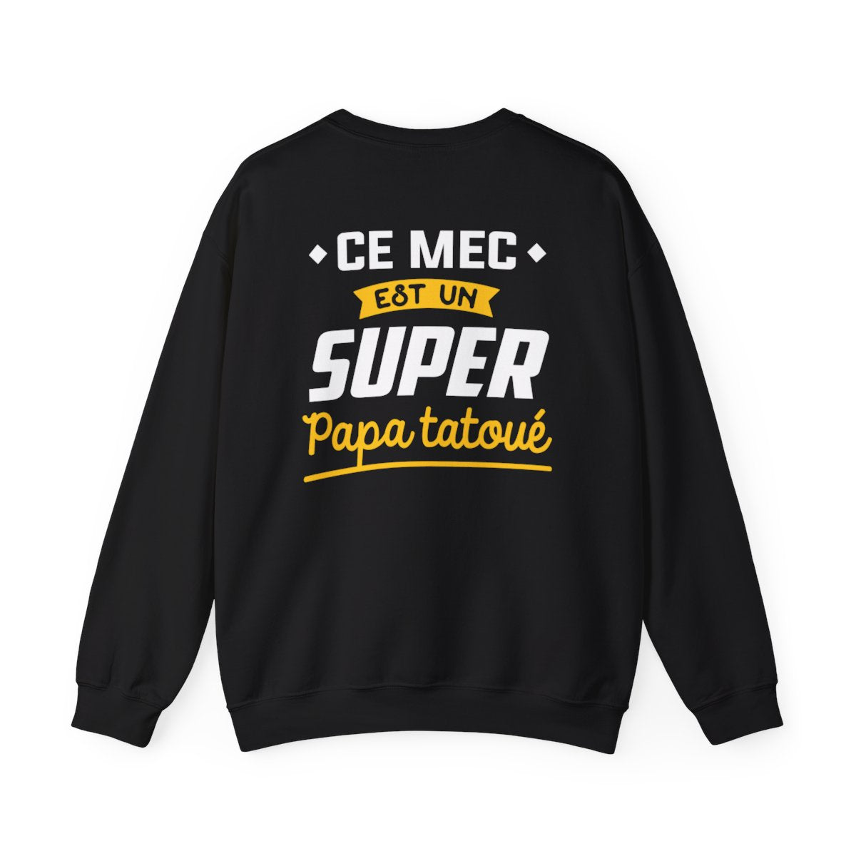 Ce mec est un super papa tatoué