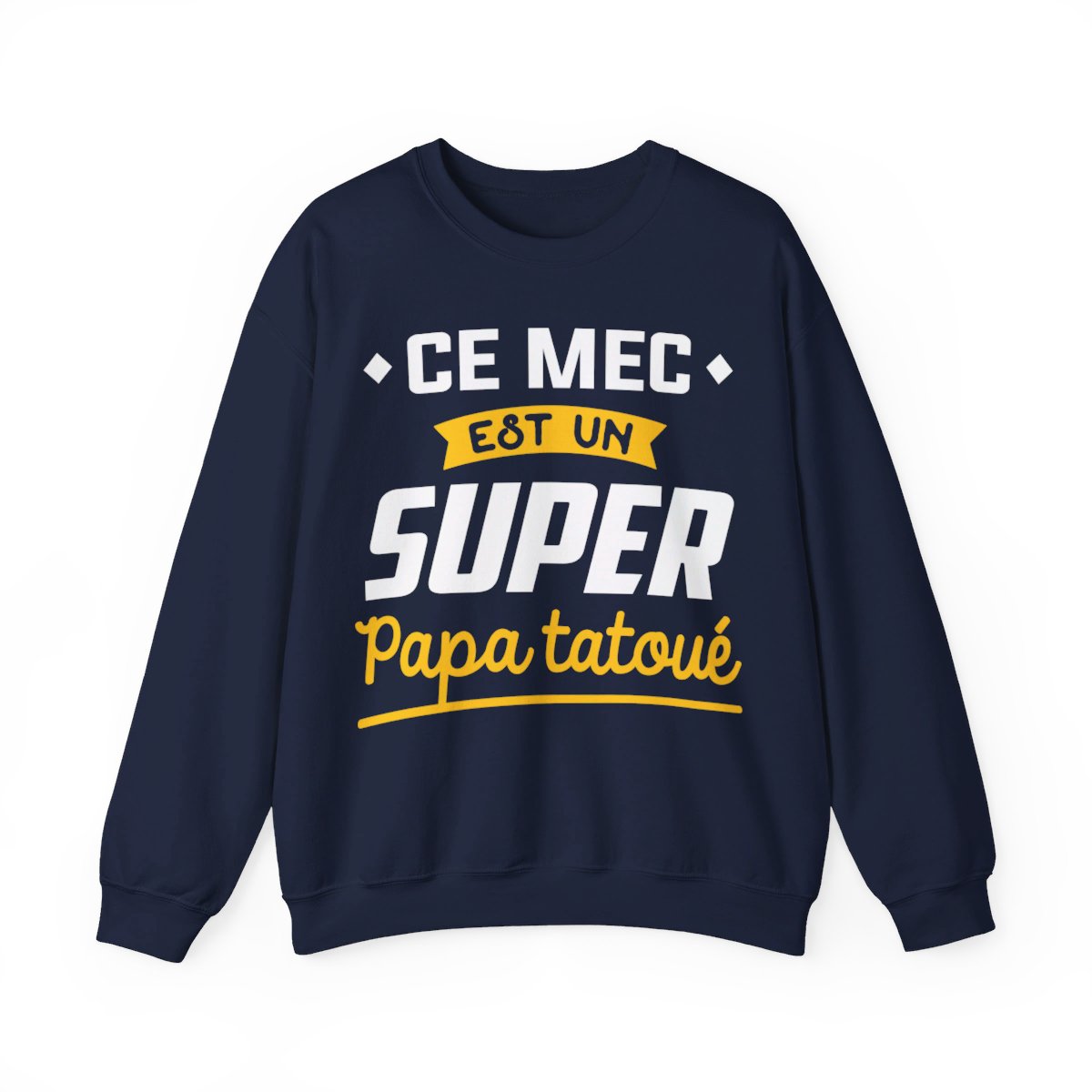 Ce mec est un super papa tatoué