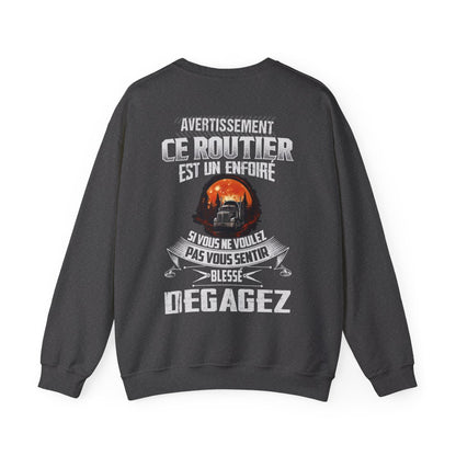 Ce Routier est un enfoiré si vous ne voulez pas vous sentir blessé degagez