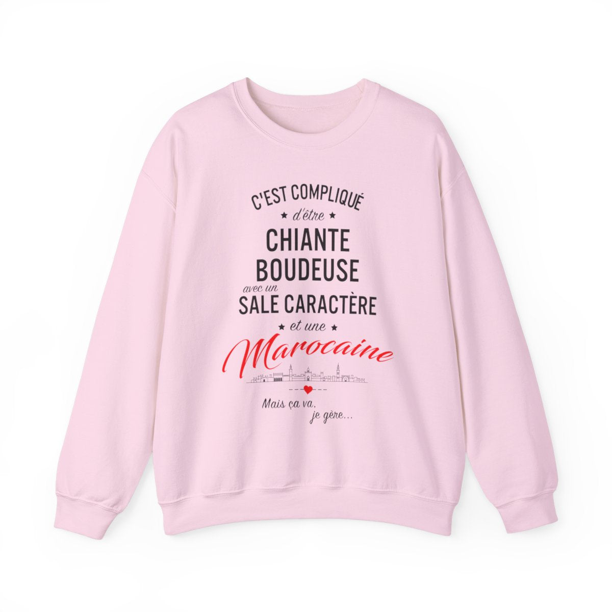 C'est compliqué d'être boudeuse et une Marocaine