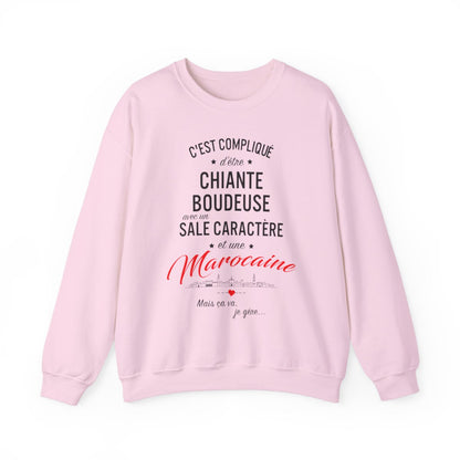 C'est compliqué d'être boudeuse et une Marocaine