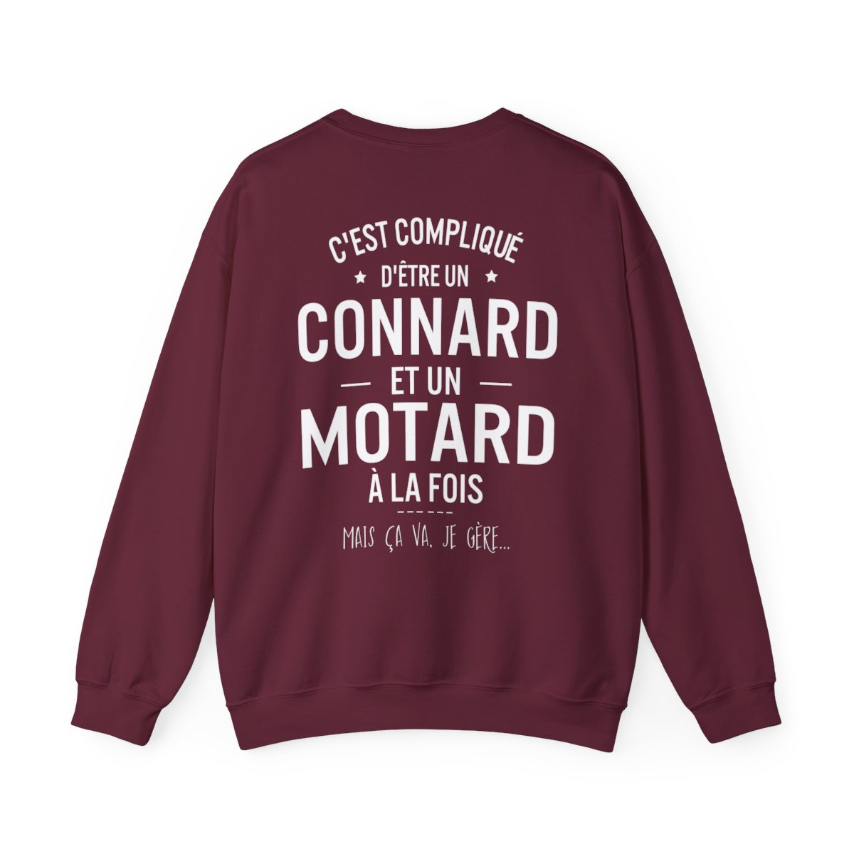 C'est compliqué d'être un connard et un motard à la fois