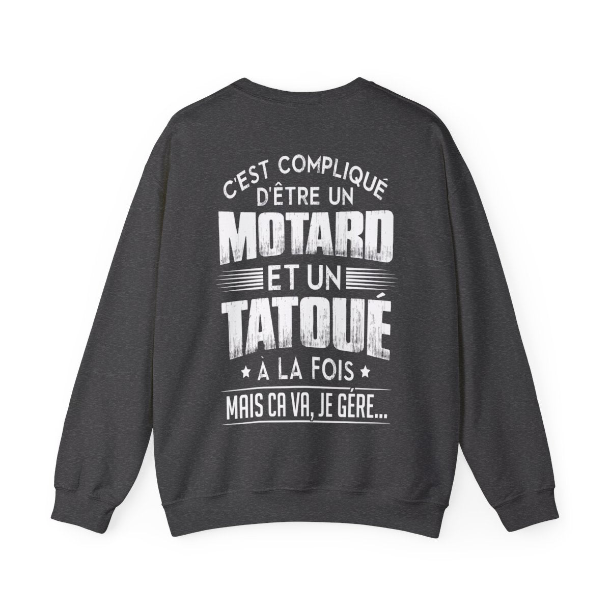 C'est compliqué d'être un motard et un tatoué à la fois