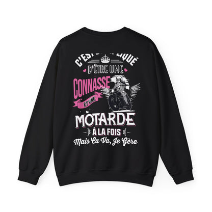 C’est compliqué d’être une Connasse et une Motarde à la fois