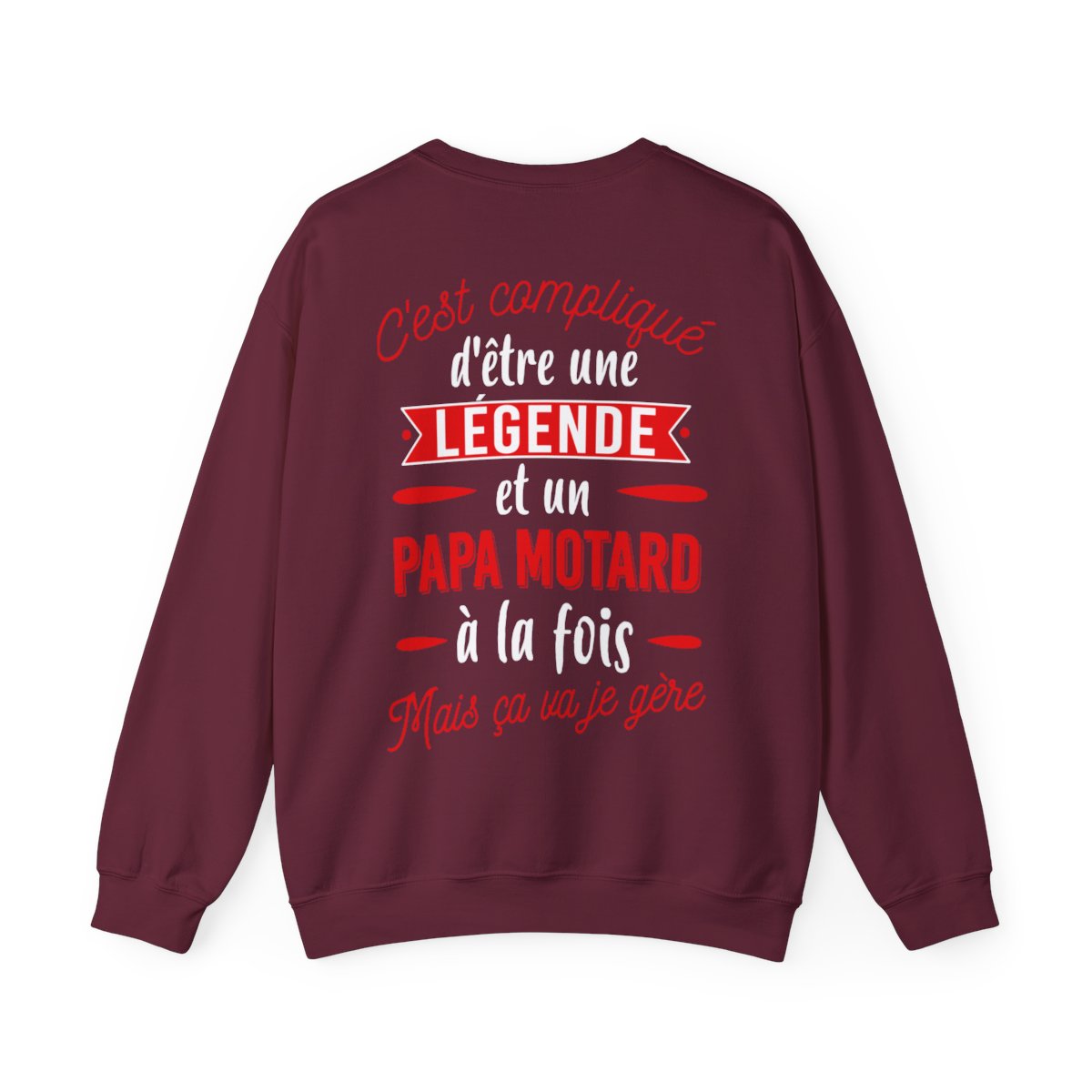 C'est compliqué d'être une légende et un papa motard à la fois