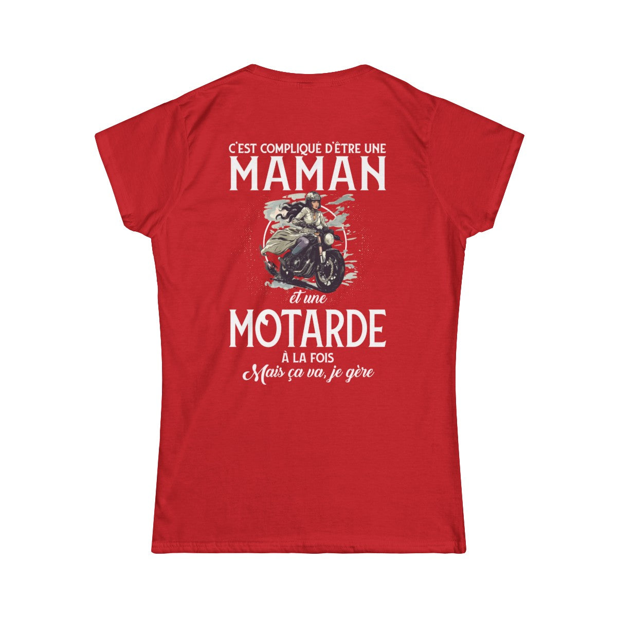 C'est compliqué d'être une maman et une motarde à la fois