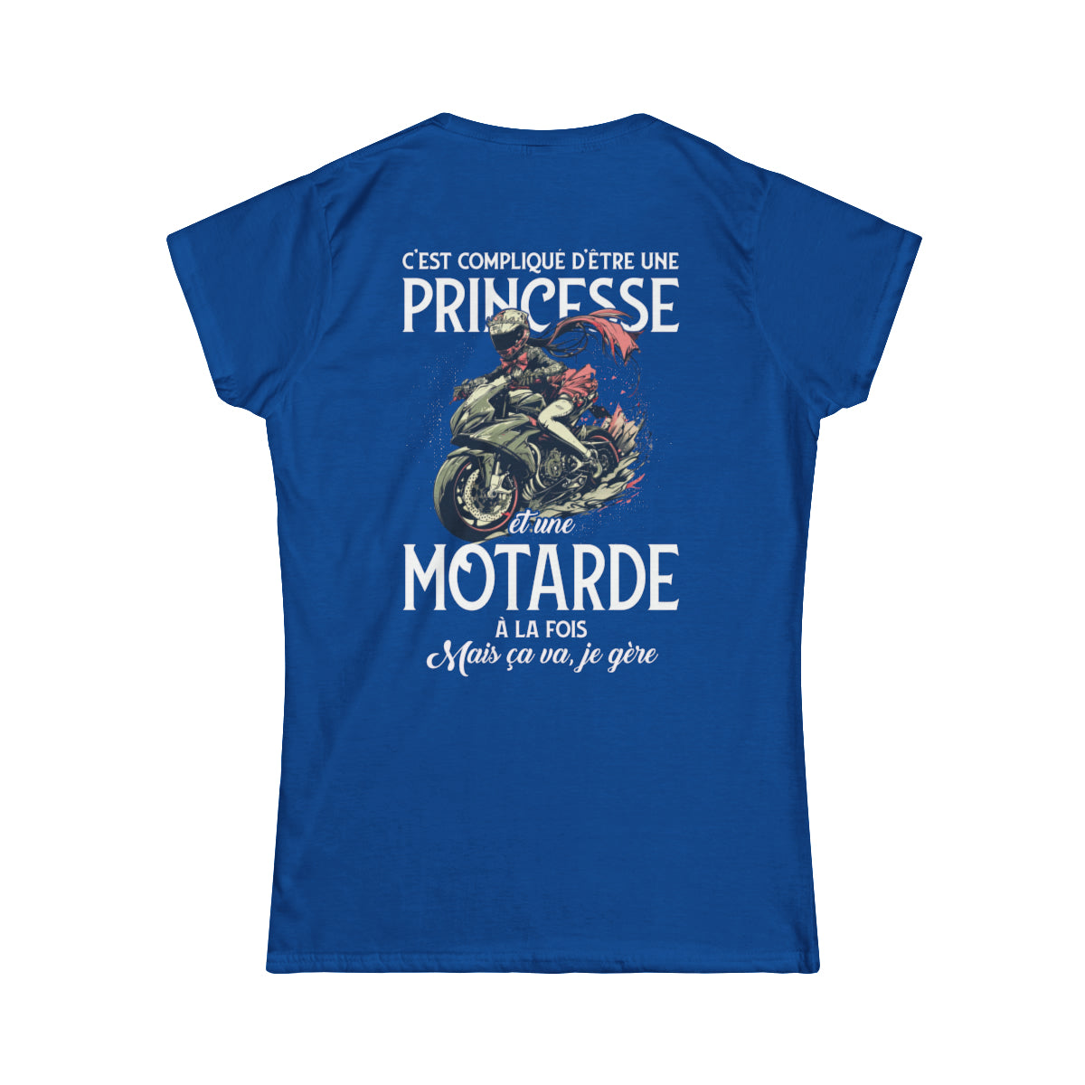C'est compliqué d'être une princesse et une motarde à la fois