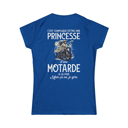 C'est compliqué d'être une princesse et une motarde à la fois