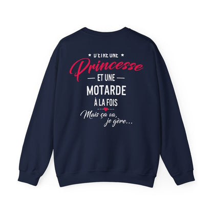 C'est compliqué d'être une princesse et une motarde à la fois