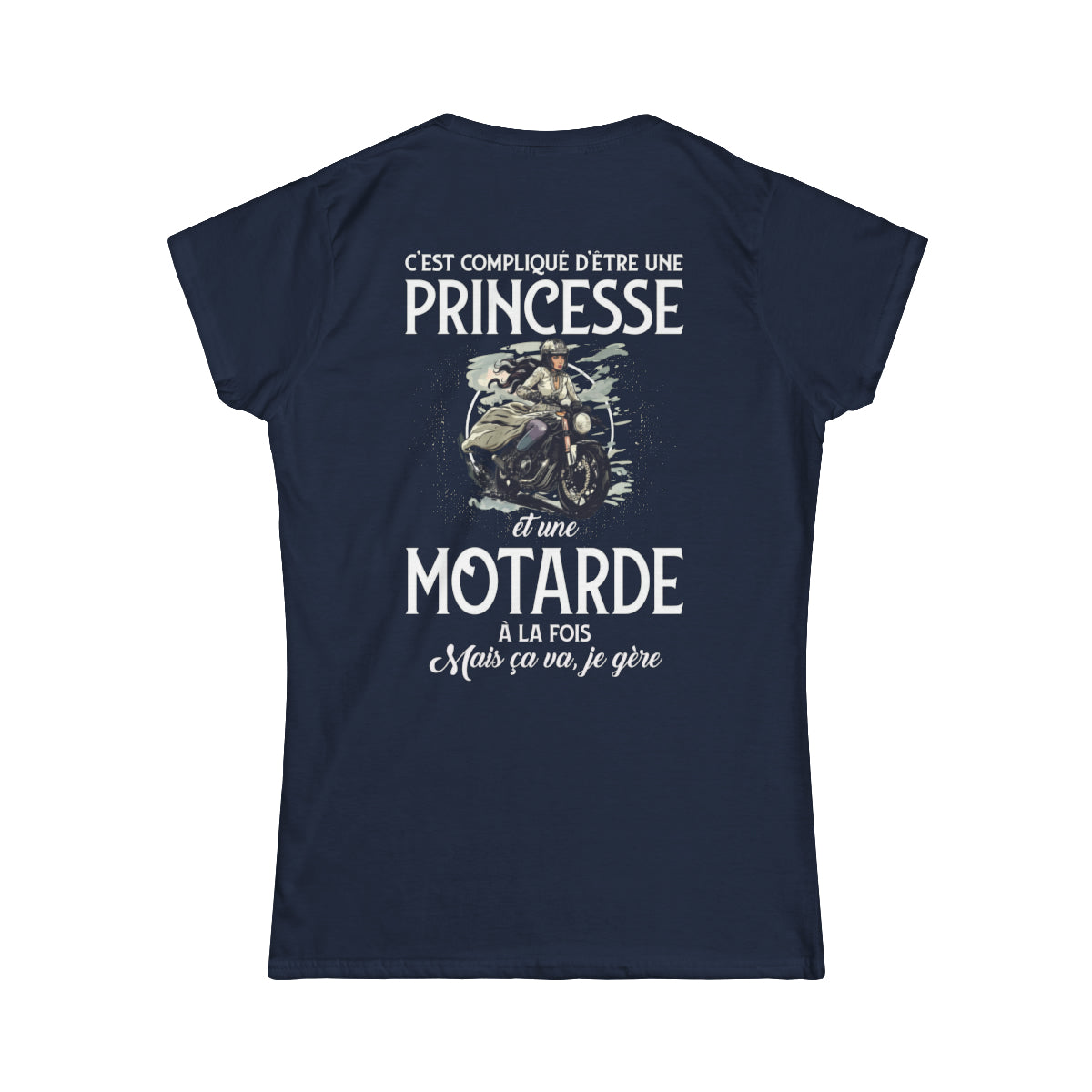 C'est compliqué d'être une princesse et une motarde à la fois