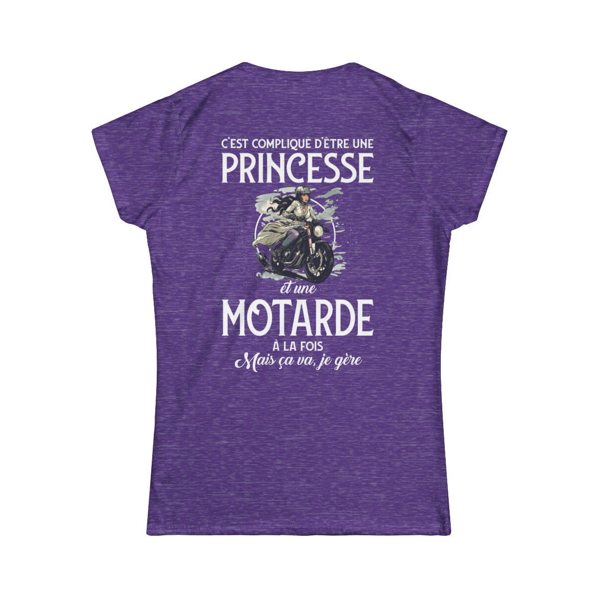 C'est compliqué d'être une princesse et une motarde à la fois