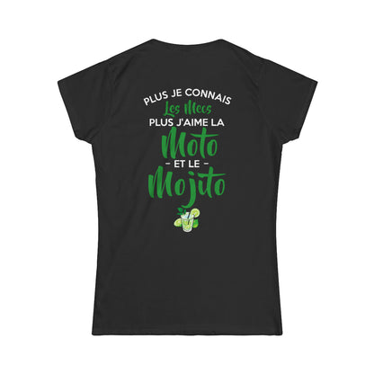 Plus je connais les mecs plus j'aime la moto et le mojito