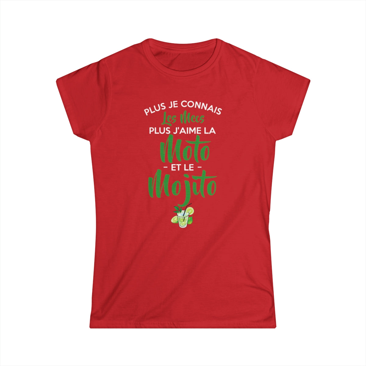 Plus je connais les mecs plus j'aime la moto et le mojito