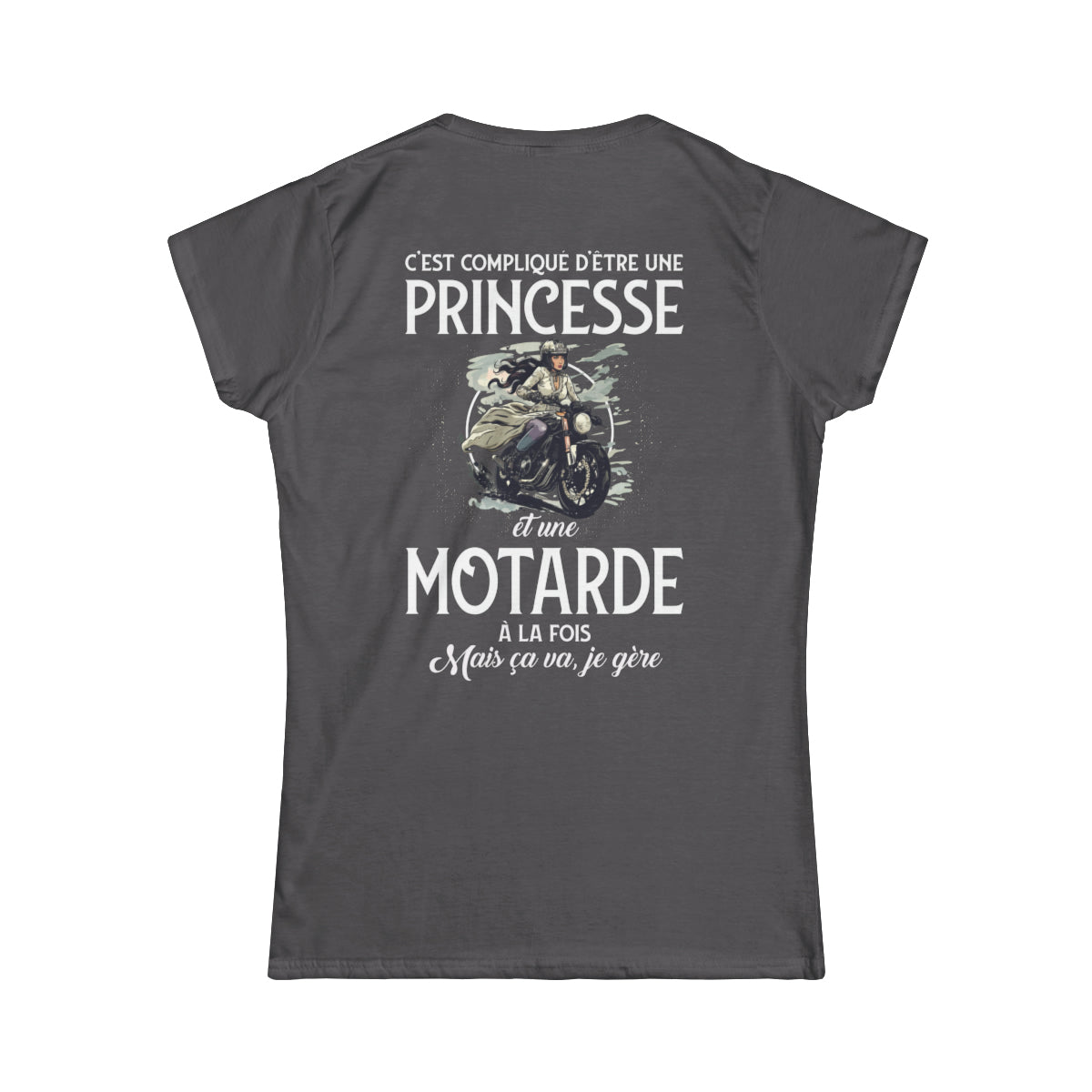 C'est compliqué d'être une princesse et une motarde à la fois