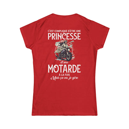 C'est compliqué d'être une princesse et une motarde à la fois