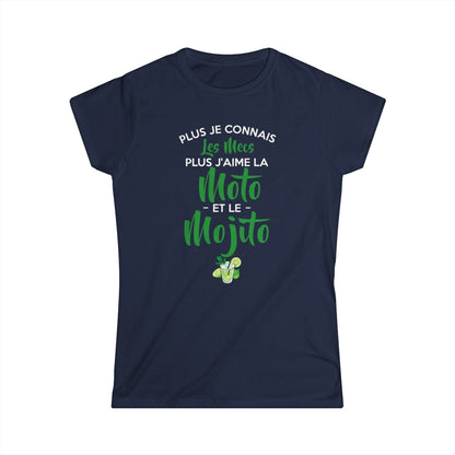 Plus je connais les mecs plus j'aime la moto et le mojito