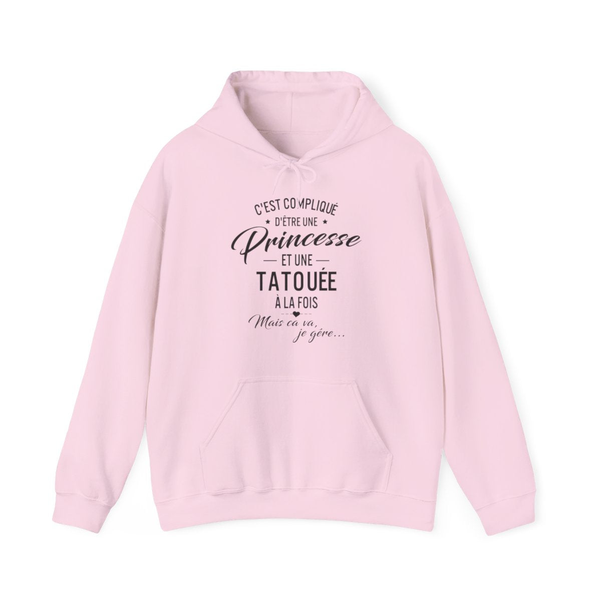 C'est compliqué d'être une princesse et une tatouée à la fois, mais ça va je gère