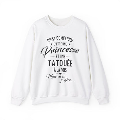 C'est compliqué d'être une princesse et une tatouée à la fois, mais ça va je gère