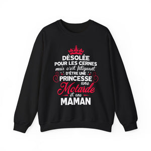 C'est faitguant d'être une princesse une motarde et une maman