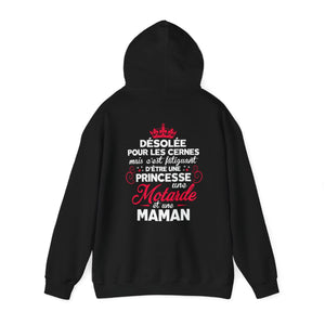 C'est faitguant d'être une princesse une motarde et une maman