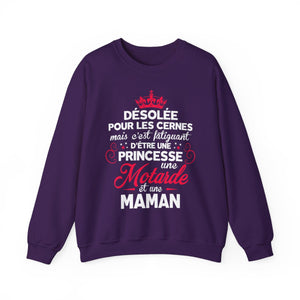 C'est faitguant d'être une princesse une motarde et une maman