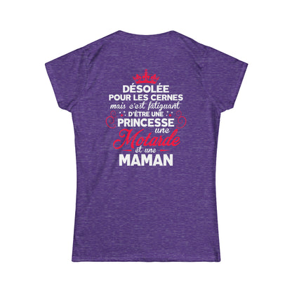 C'est faitguant d'être une princesse une motarde et une maman