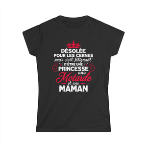 C'est faitguant d'être une princesse une motarde et une maman