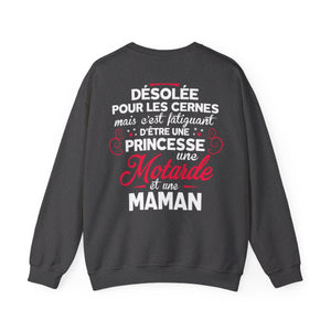 C'est faitguant d'être une princesse une motarde et une maman