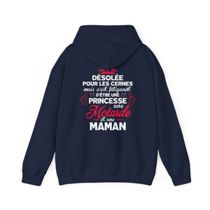 C'est faitguant d'être une princesse une motarde et une maman
