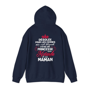 C'est faitguant d'être une princesse une motarde et une maman