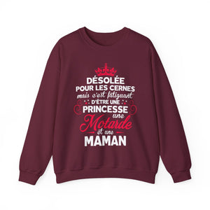 C'est faitguant d'être une princesse une motarde et une maman