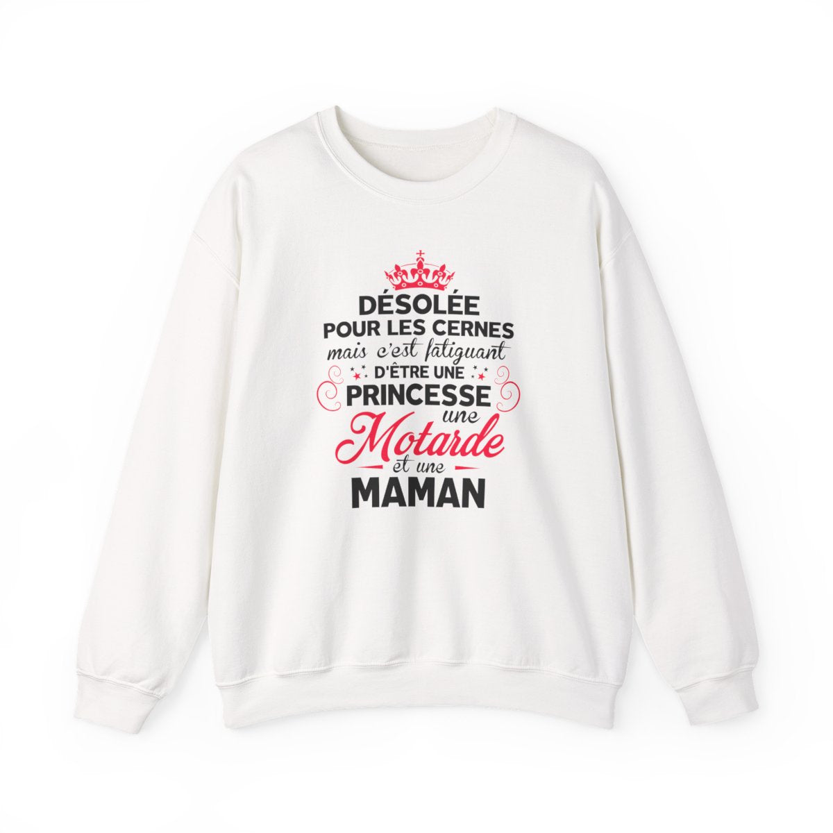 C'est faitguant d'être une princesse une motarde et une maman