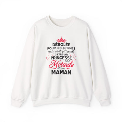 C'est faitguant d'être une princesse une motarde et une maman