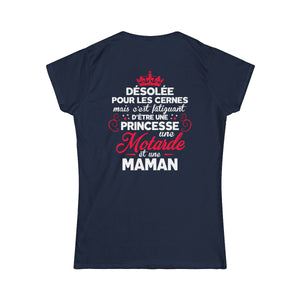 C'est faitguant d'être une princesse une motarde et une maman