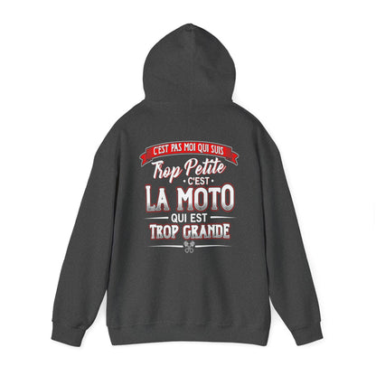 C'est la moto qui est trop grande