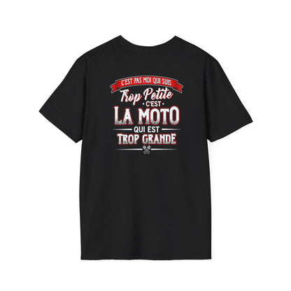 C'est la moto qui est trop grande