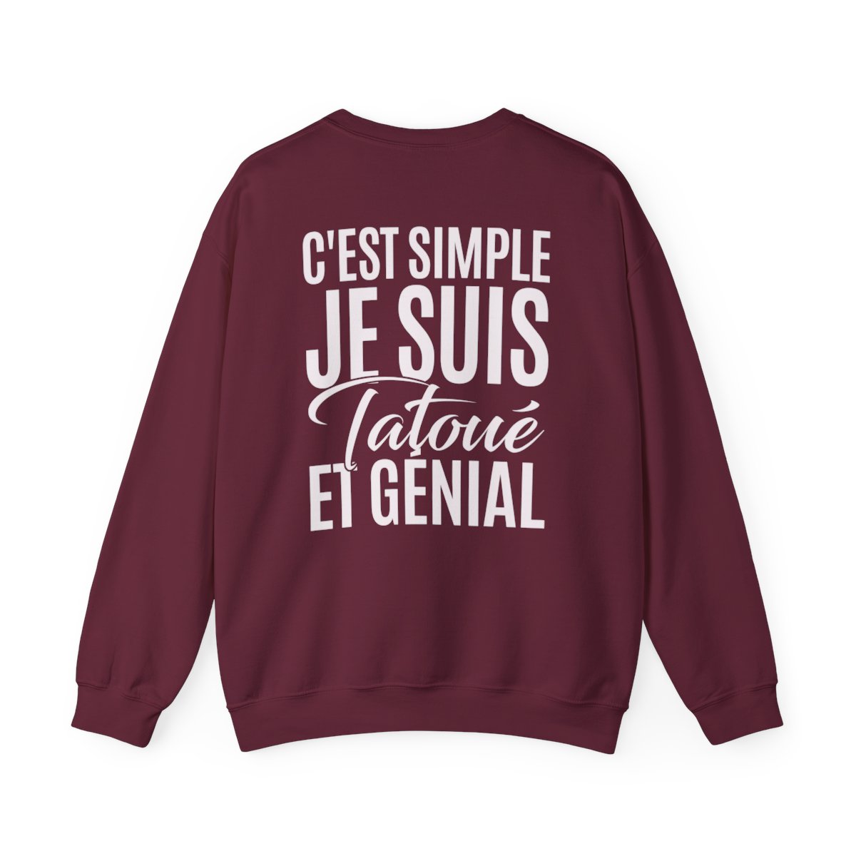 C'est simple je suis tatoué et génial