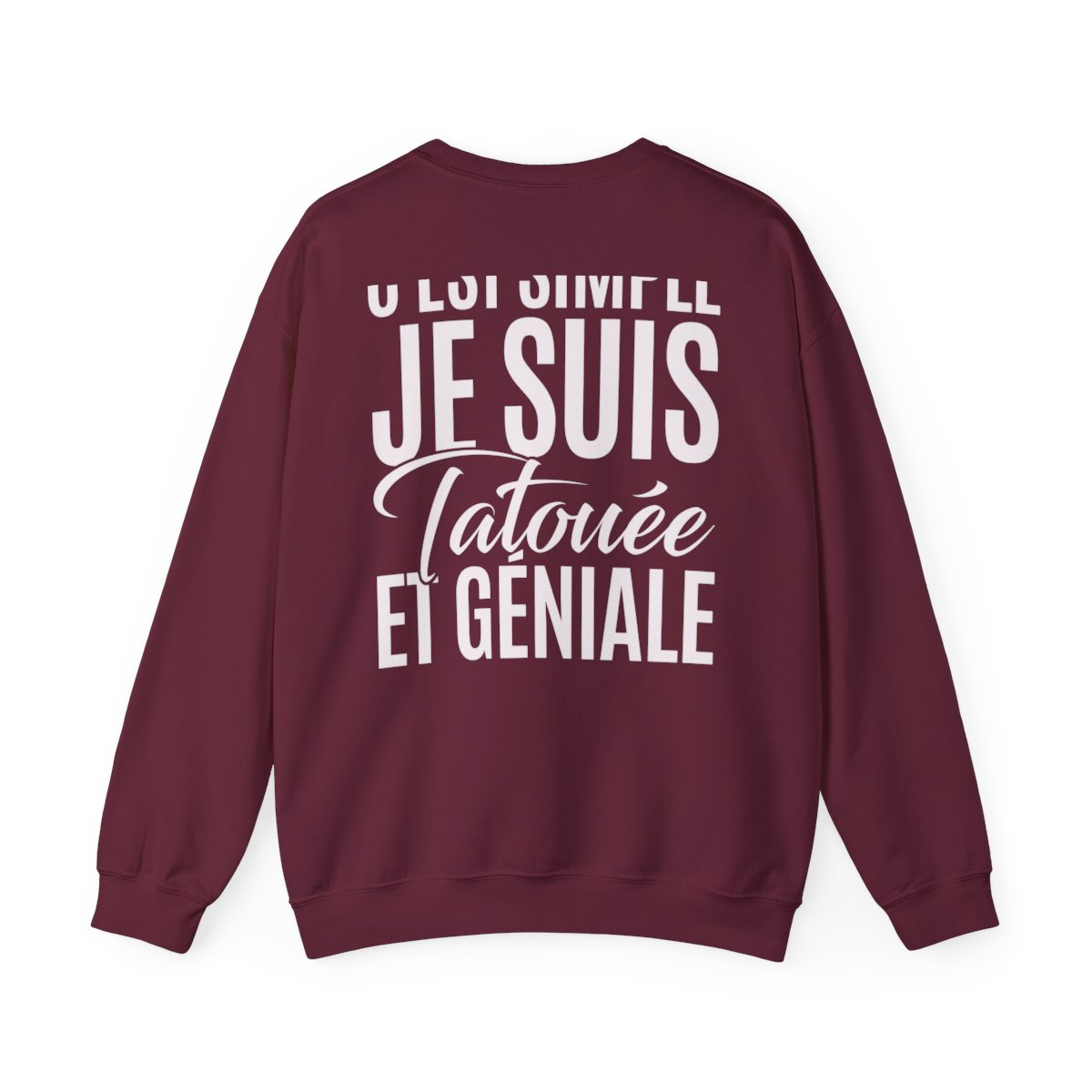 C'est simple je suis tatouée et géniale