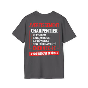 Charpentier, grincheux, sarcastique, imprévisible, non médicamenté