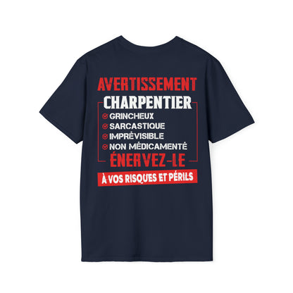 Charpentier, grincheux, sarcastique, imprévisible, non médicamenté