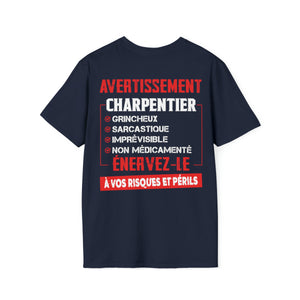 Charpentier, grincheux, sarcastique, imprévisible, non médicamenté