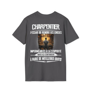 Charpentier, j'essaie de rendre les choses imperméables à la stupidité