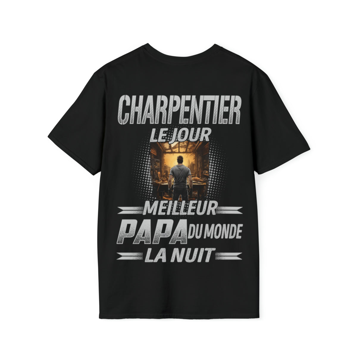 Charpentier le jour, papa la nuit