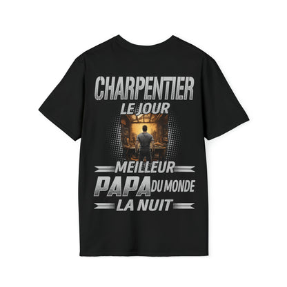 Charpentier le jour, papa la nuit