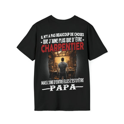 Charpentier passionné, papa comblé
