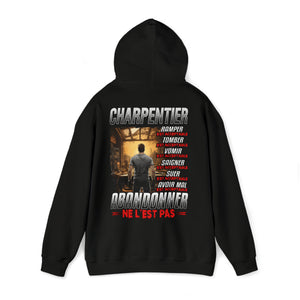 Charpentier, ramper, tomber, vomir, saigner est acceptable