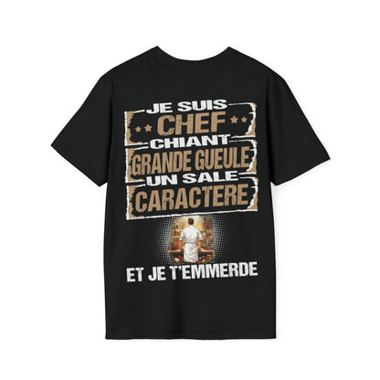 Chef, chiant, grande gueule, un sale caractère