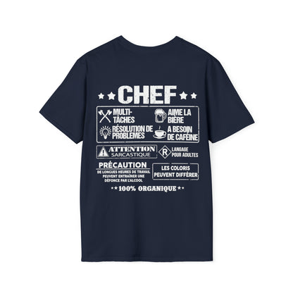Chef est la quintessence du travailleur